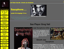 Tablet Screenshot of gregvail.com